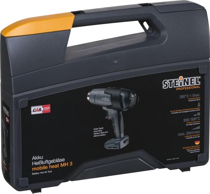 Actual product image Steinel Battery hot air blower MH 3
