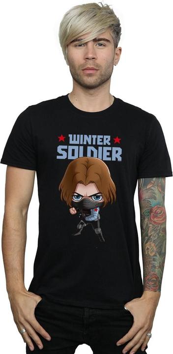 Produktbild Winter Soldier Bucky Toon TShirt (M)