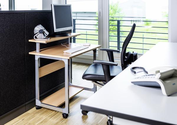 Actual product image Durable computer trolley (122 x 80 x 56 cm)