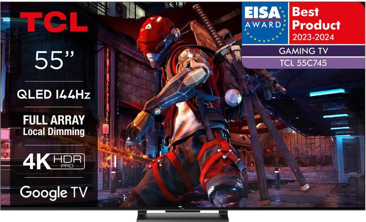 Immagine prodotto TCL 55C745 (55", QLED, 4K, 2023)