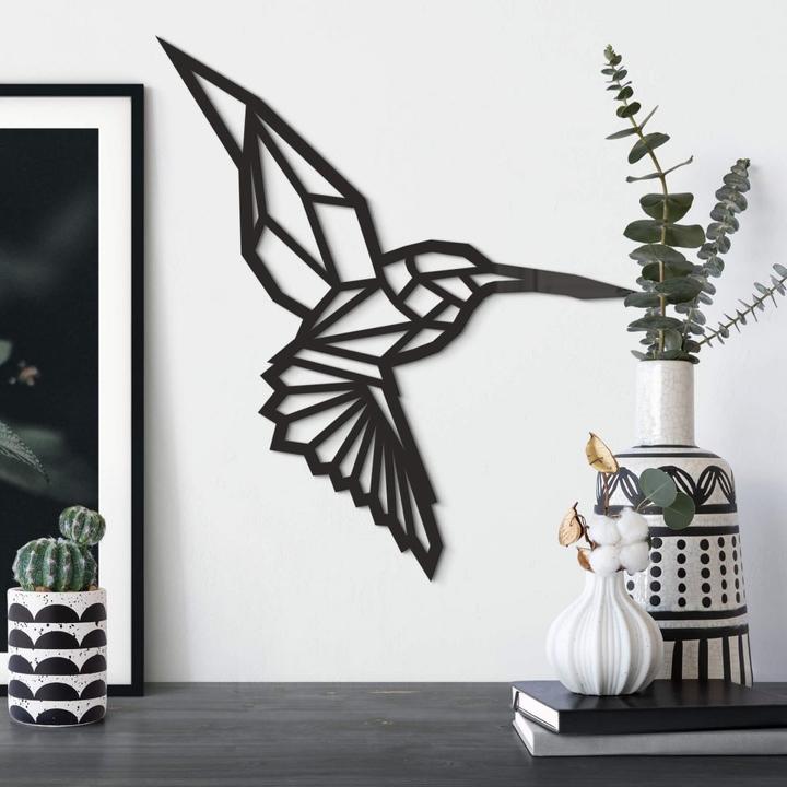 Image du produit Trenddeko Origami colibri (30 x 25 cm)