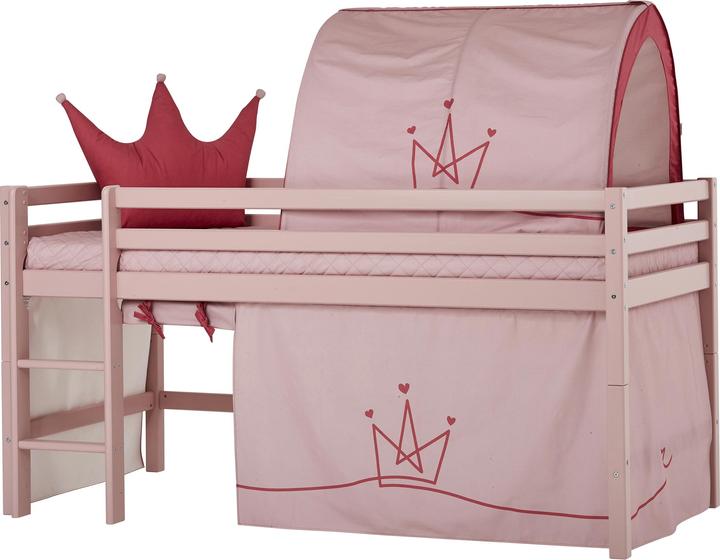Image du produit Hoppekids Tunnel de jeu / tunnel de lit PRINCESS, 90x73x102cm pour lits avec surface de couchage 90x200cm