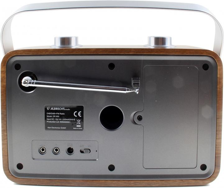 Produktbild Albrecht Dr 850 (DAB+, FM, Bluetooth)
