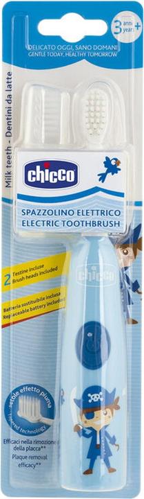Produktbild Chicco Elektrische Zahnbürste BOY 3y+mit austauschbarer Batterie italienisch (Schallzahnbürste)