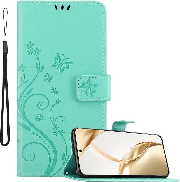 Produktbild Cadorabo Hülle für Honor 200 mit Blumen Muster (Honor 200 Pro)