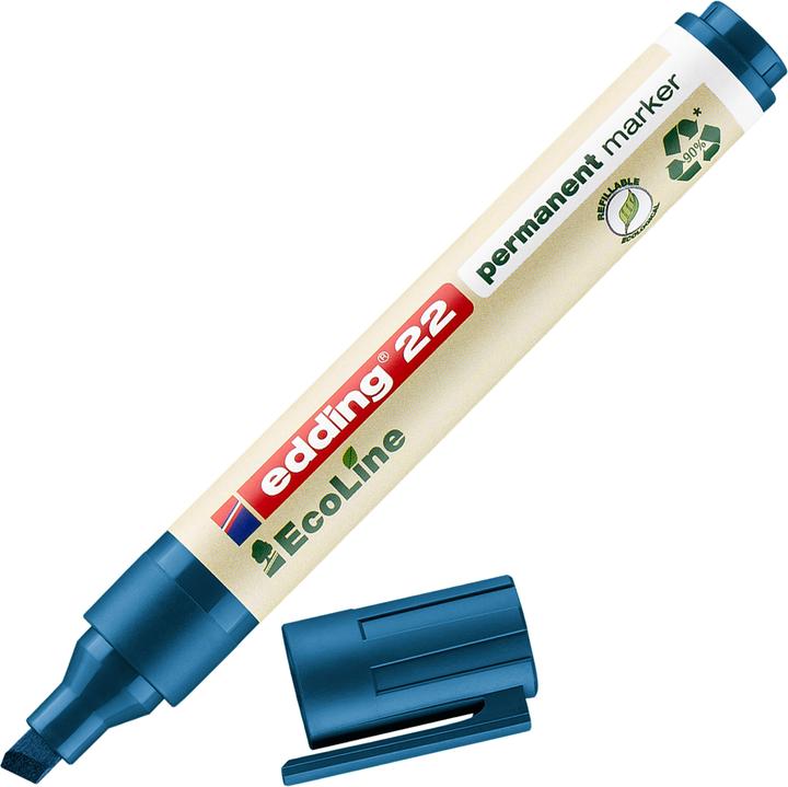 Actual product image Edding Permanent marker 22 (Blue, 5 mm, 1 x)