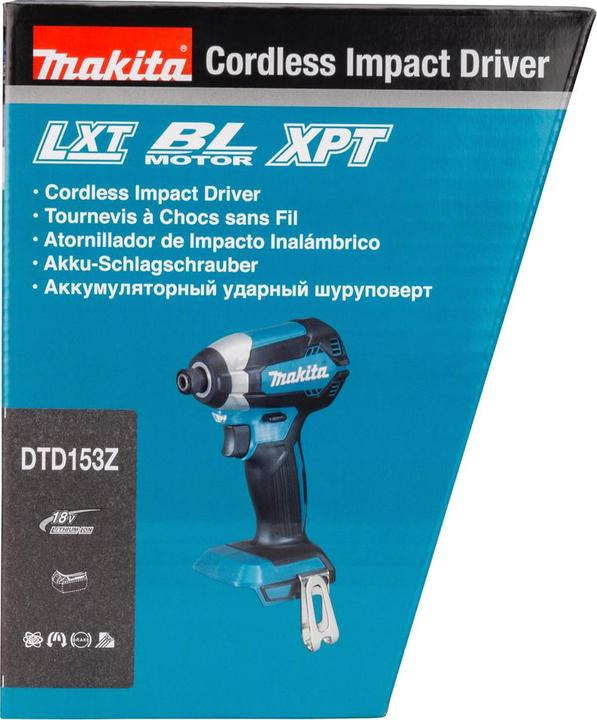 Actual product image Makita Dtd153z (Rechargeable battery operated)