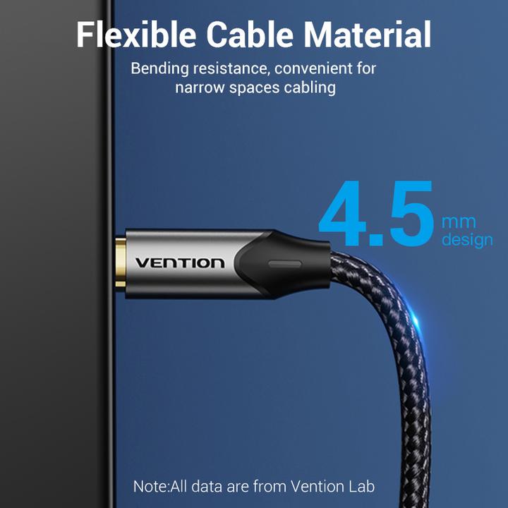 Produktbild Vention Optical Audio Cable BAVHH 2m (Black) (2 m, TOSLINK)