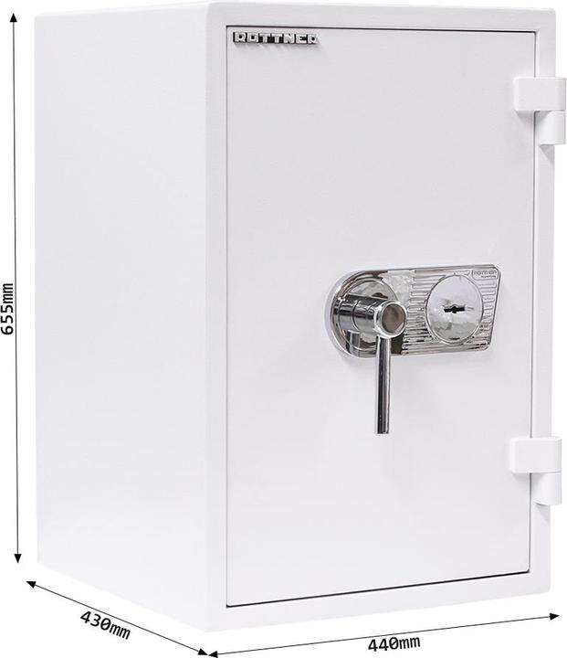 Actual product image Rottner Safe EN1 Atlas Fire 65 double-bit lock (62.68 l)