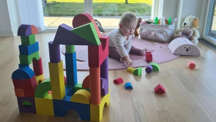 Actual product image Babytrold Pädagogische Schaumstoffblöcke