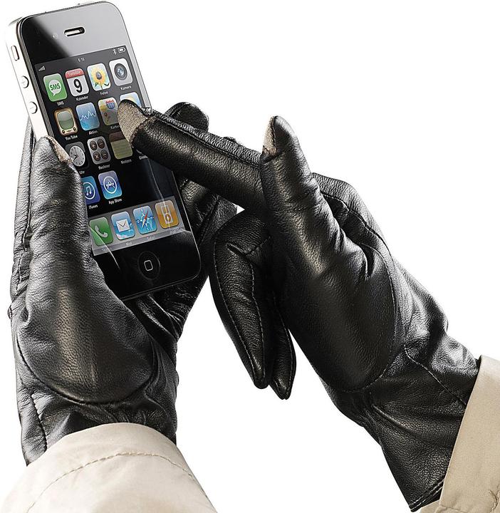 Actual product image Pearl Touch screen gloves for men (M)