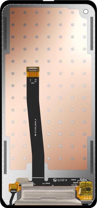 Actual product image Samsung Display Unit für Galaxy Xcover Pro G715, w/o Frame, Schwarz (Display)