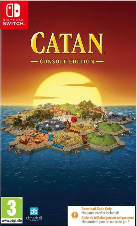 Actual product image CATAN - Console Edition (Code in Box) (Switch OLED, Switch Lite, Switch)