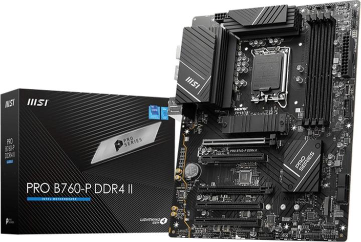 MSI PRO B760-P DDR4 II (LGA 1700, Intel B760, ATX)