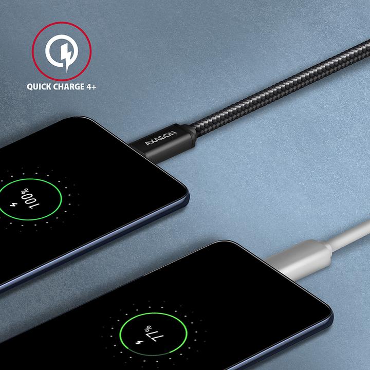Actual product image Axagon USB A — USB C (2 m, USB 3.2 Gen 1)