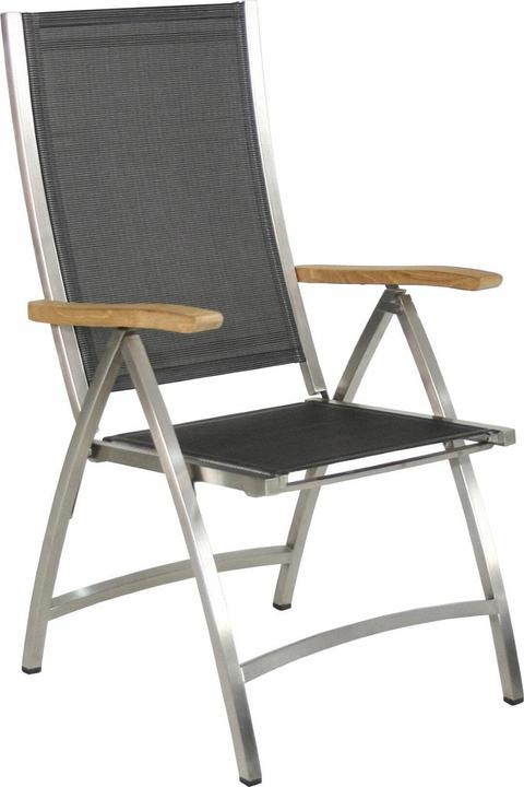Immagine prodotto Zebra PONTIAC gamma di mobili da giardino PONTIAC poltrona con schienale alto argenta