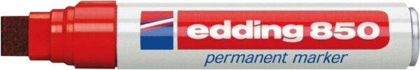 Edding Marcatore permanente 850 (Rosso, 15 mm, 1 x)