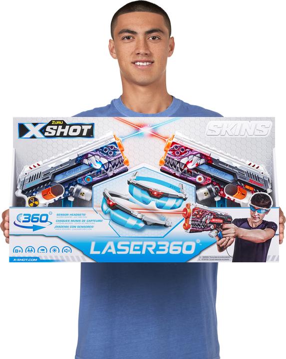 Actual product image Xshot Skins Laser 360 2-pack