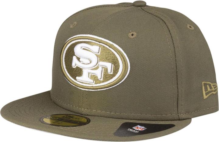 Produktbild New Era 59Fifty Fitted Cap San Francisco 49ers oliv - 7 7/8 (7 7/8)
