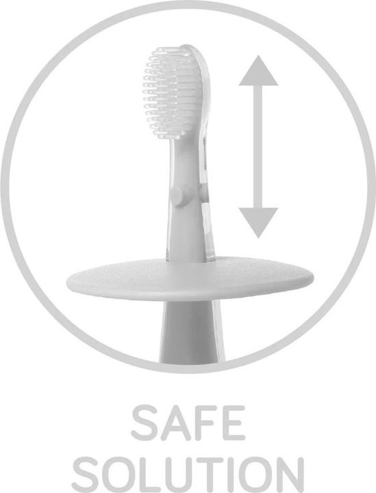 Produktbild Babyono Zahnbürste 12M+ mit Saugnapf (Weich, 1 x)