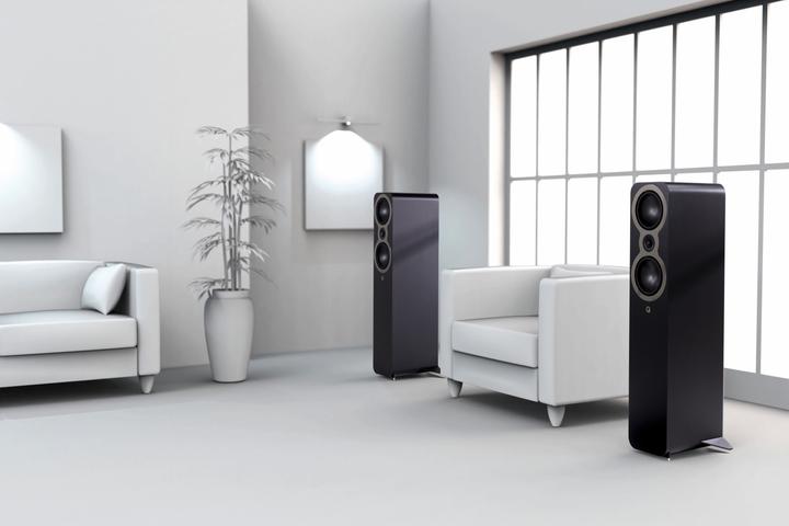 Produktbild Q Acoustics QA 3050c SATIN BLACK (1 Paar)