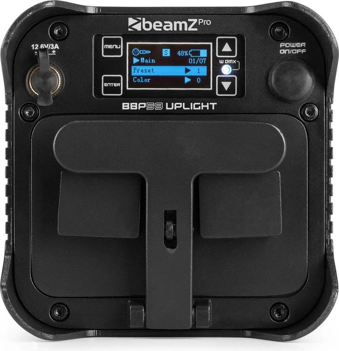 Actual product image BeamZ BBP59 floor spotlight (12 W, LED)