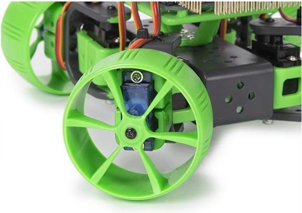 Actual product image Velleman Allbot? Option: Tyre Set