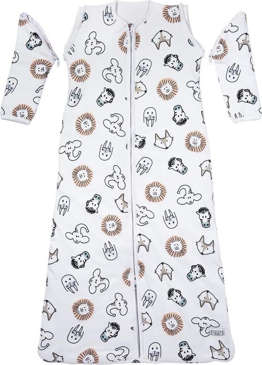 Immagine prodotto Meyco Sacco nanna Baby Animal con maniche staccabili (60 cm)