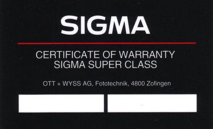 Actual product image Sigma 24-70mm F2.8 DG OS HSM ART, Nikon F (Nikon F, APS-C / DX, full size)