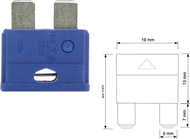 Immagine prodotto Offgridtec Fusibile piatto per auto da 15A 6-32V