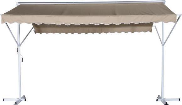 Produktbild Outsunny Standmarkise mit Kurbel (2.94 m)