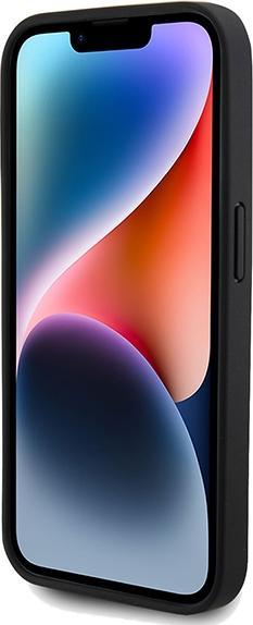 Actual product image Lacoste LCHMP15XPVCK iPhone 15 Pro Max 6.7" czarny/black hardcase Iconic Petit Pique MagSafe (Apple iPhone 15 Pro)