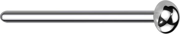 Star Piercing Nasenstecker biegen silber mit Kuppel (Titan G23, ohne Messing)