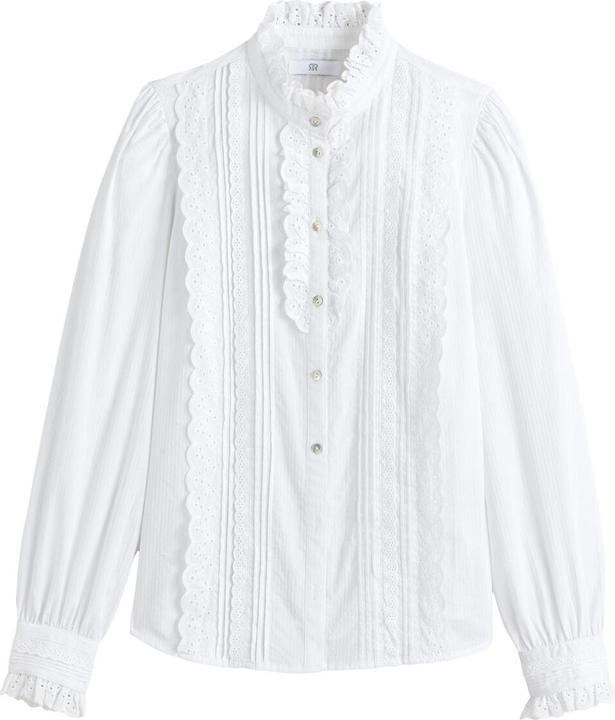 Image du produit La Redoute Collections Blouse Signature de style victorien (36)