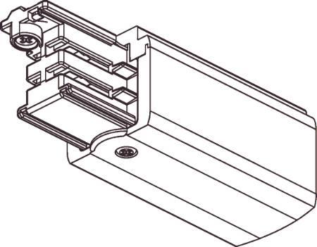 Actual product image Nordic XTS12 white End feed left 60134