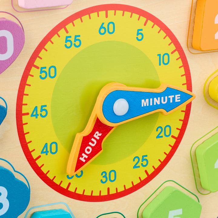 Actual product image Relaxdays Learning clock