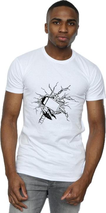 Actual product image Mens Thor Lightning T-Shirt (3XL)