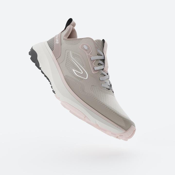 Actual product image Kalenji Laufschuhe Trailrunning Damen - JF 190 Grip beige/rosa (42)