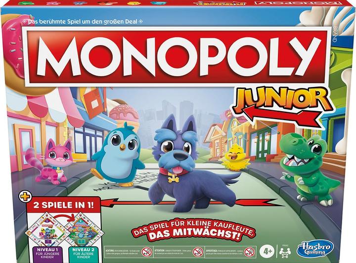 Actual product image Monopoly Junior 2 in 1 (German)