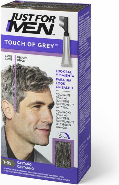 Image du produit Just For Men Touch Of Grey Tono Castaño 40g (Touch Of Grey Brown Tone)