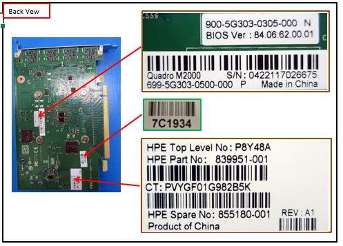 Produktbild HPE Sps Pca Graphics:Quadro
