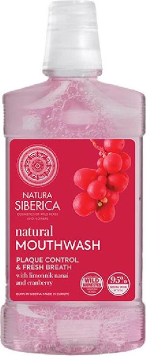 Produktbild Natura Siberica Natürliche Mundspülung für Plaque-Kontrolle und frischen Atem 520ml (520 ml, Mundwasser)