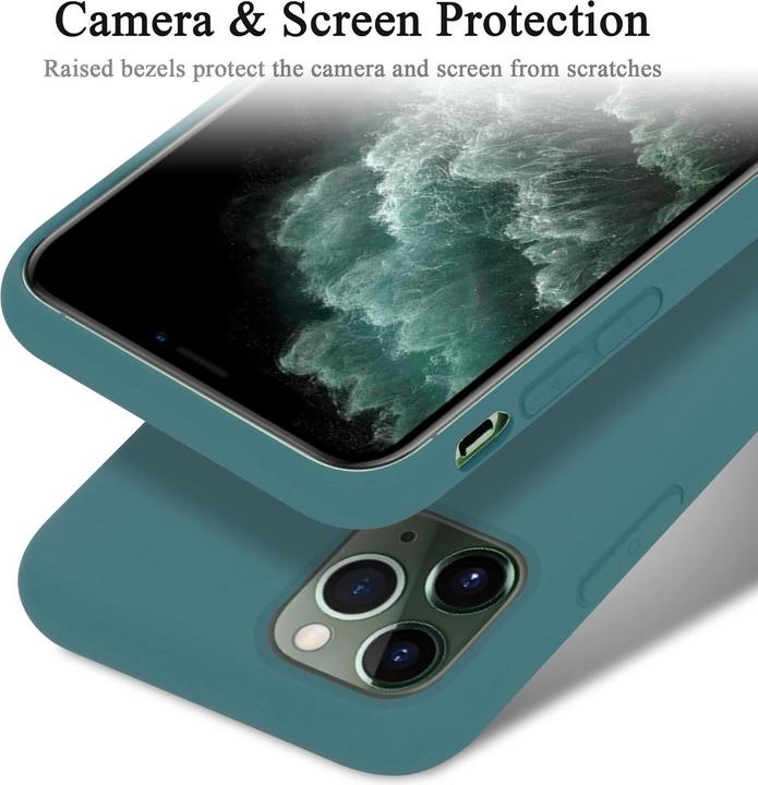 Productafbeelding Cadorabo TPU Liquid Silicone Case Cover (Apple iPhone 11 Pro Max)