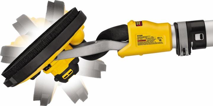 Actual product image DeWalt wall sander 18V 2x6Ah (Long-neck sander)