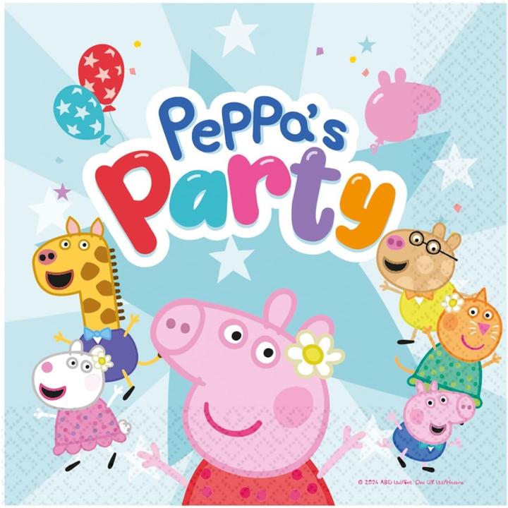 Amscan Peppa Pig (16 x, 33 x 33 cm)