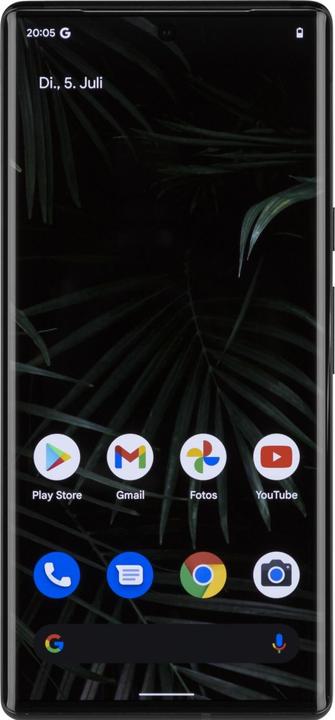 Actual product image Google Pixel 6 Pro (128 GB, Stormy Black, 6.70", SIM + eSIM, 50 Mpx, 5G)