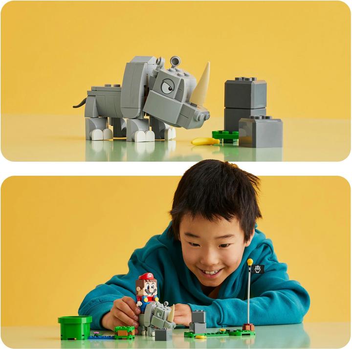 Produktbild LEGO Rambi das Rhino - Erweiterungsset (71420, LEGO Super Mario)