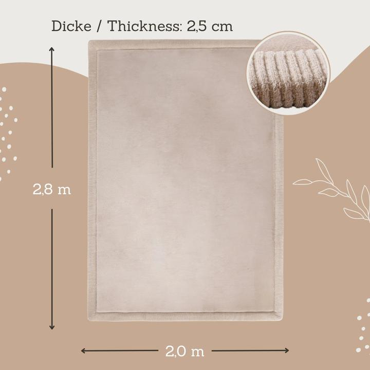 Image du produit Hakuna Matte XXL Samtmatte, Wolke (280 x 200 cm)