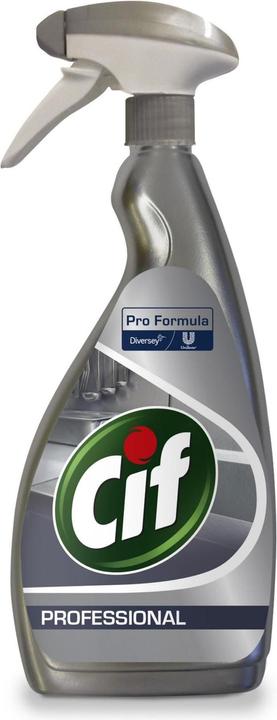 Actual product image Cif Professional stainless steel & glass