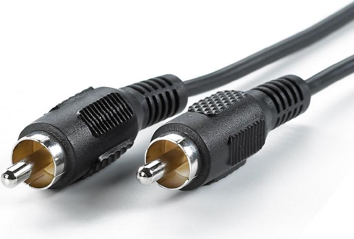 Actual product image Value Cinch connection cable simplex ST/ST 2,5m (0.00 m, Cinch)
